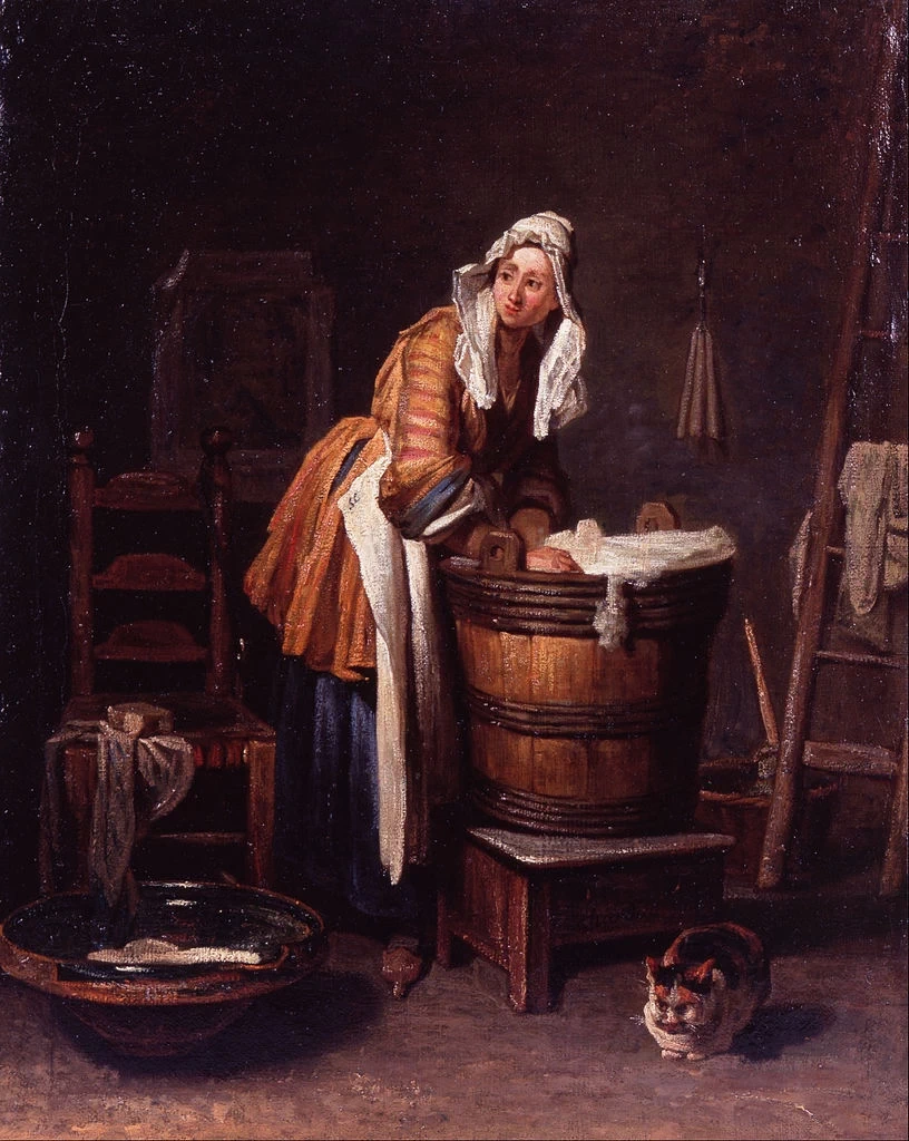 Jean Siméon Chardin - La lavandaia, Toledo Museum of Art